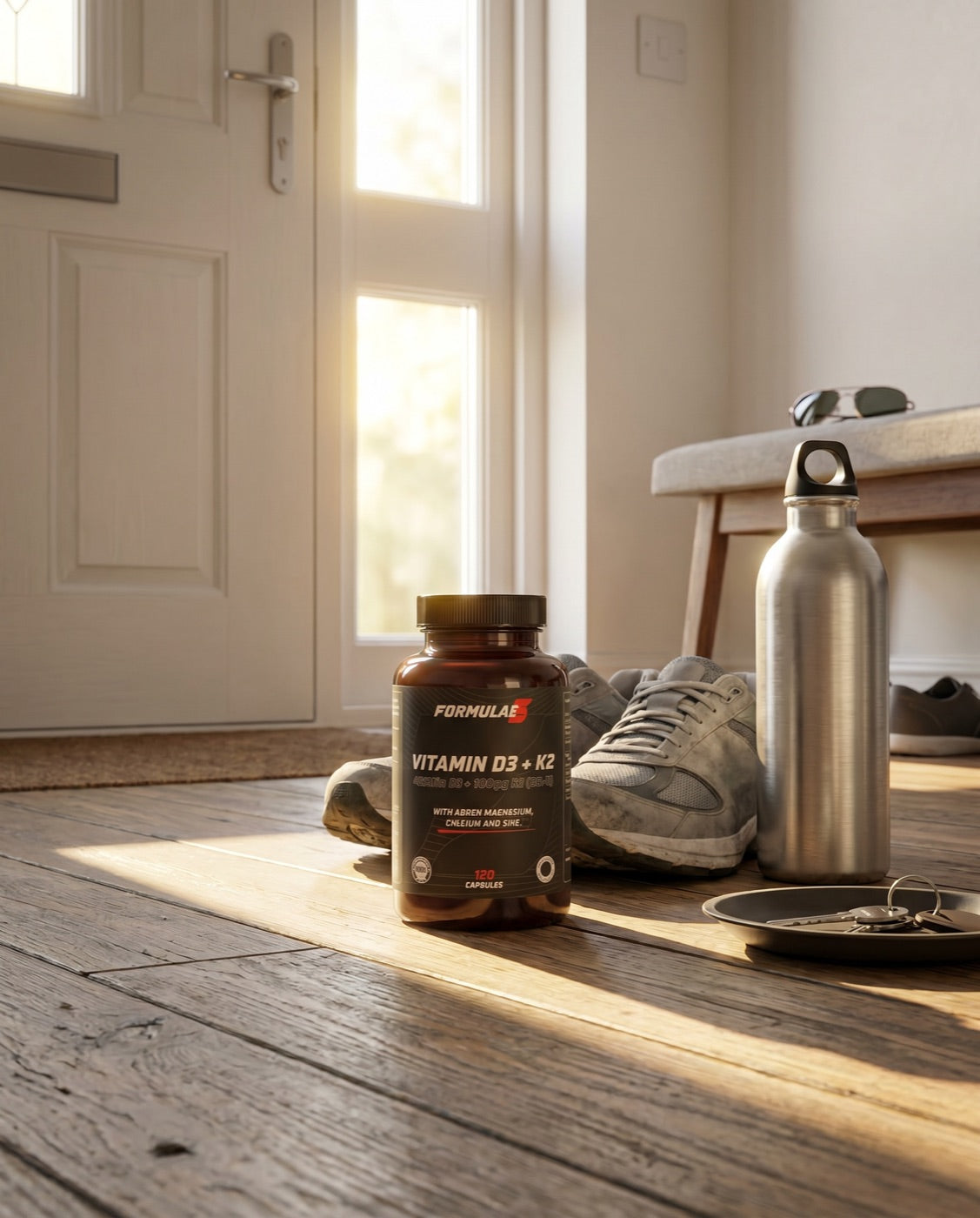 Everyday supplements - daily vitamins in a morning routine
